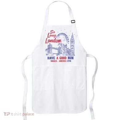 So Long London 4th Of July Apron