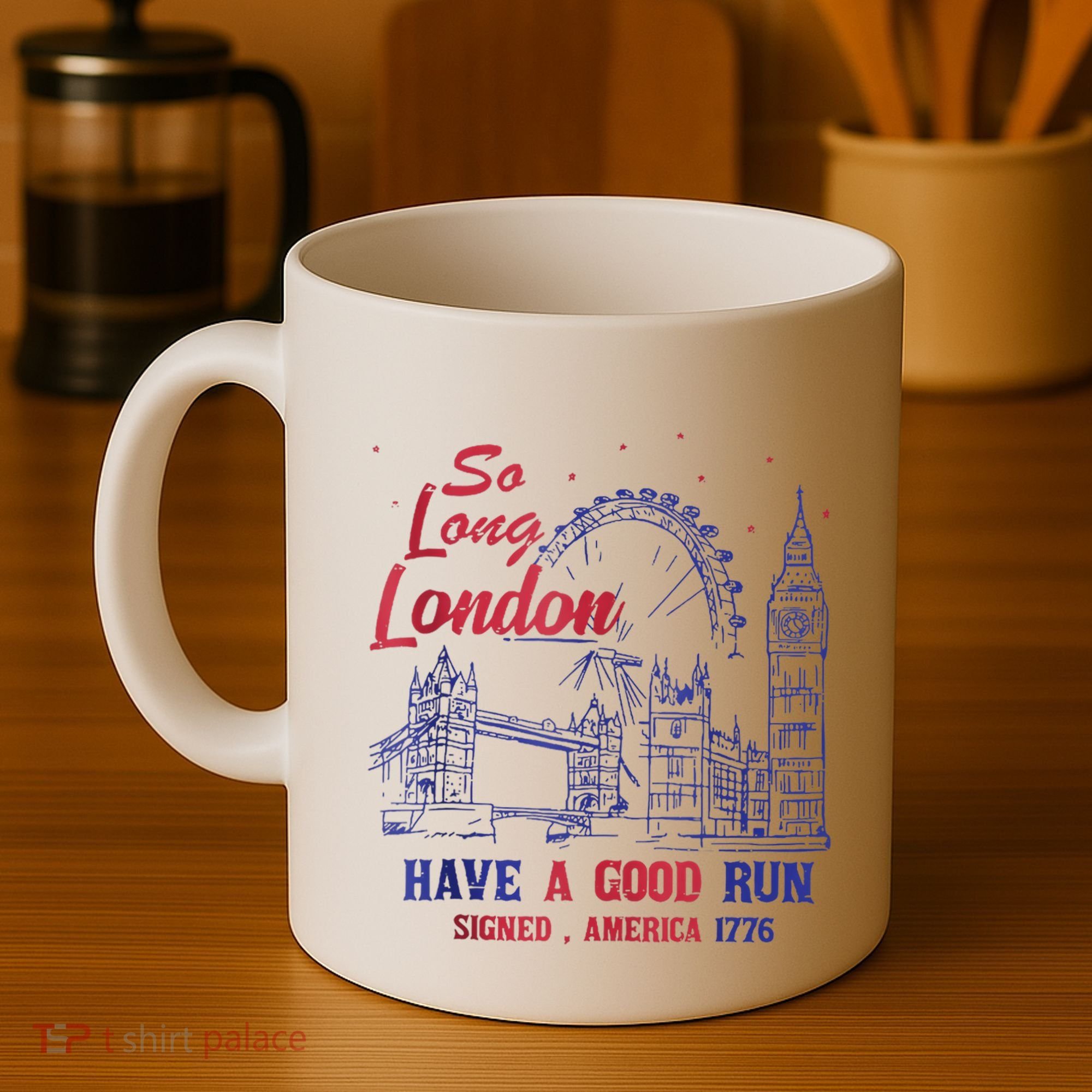 So Long London 4th Of July Coffee Mug