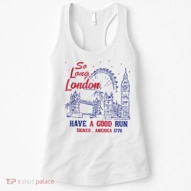 So Long London 4th Of July Women's Tank Top