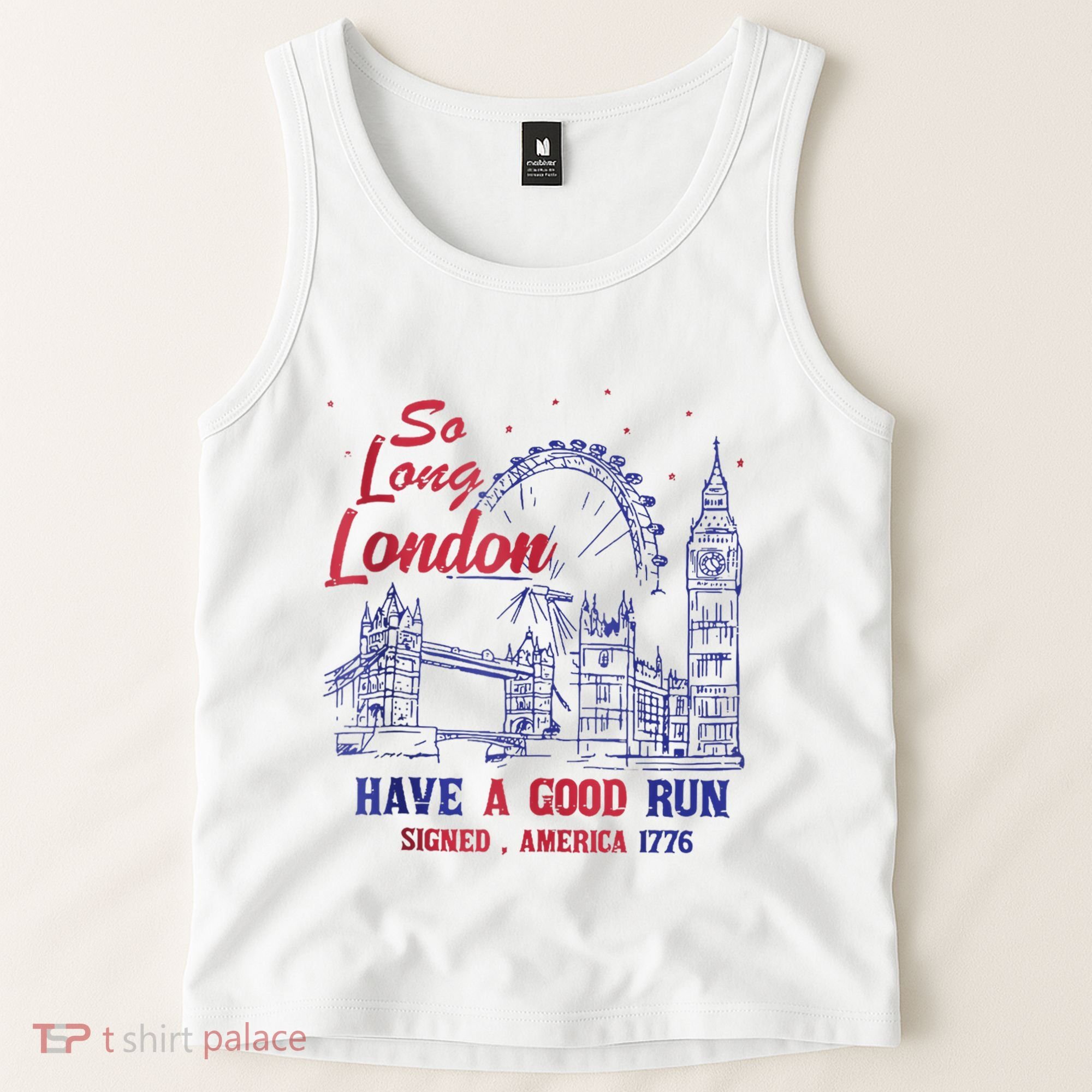 So Long London 4th Of July Tank Top