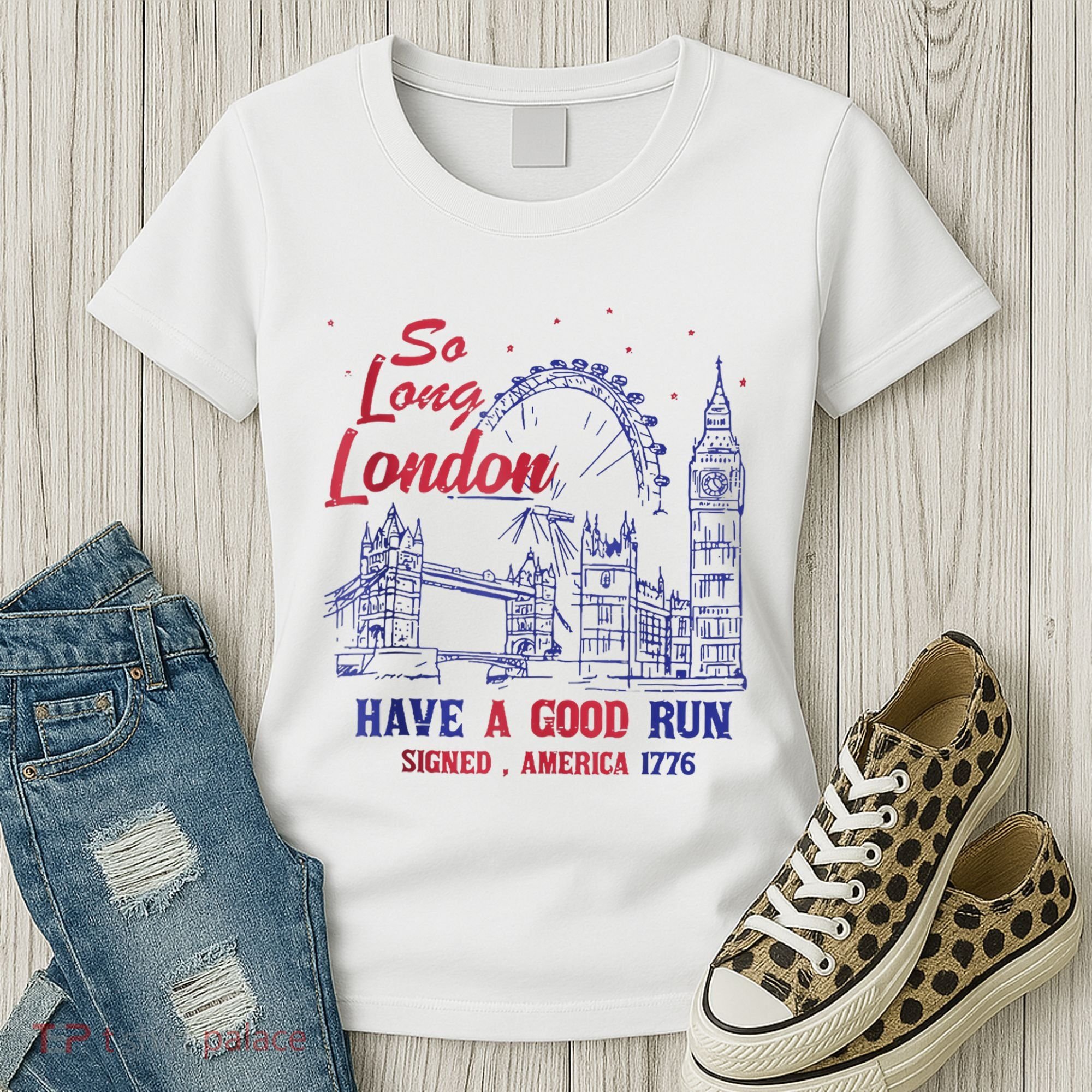 So Long London 4th Of July Women's T-Shirt
