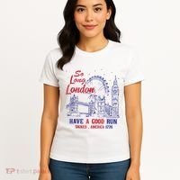 So Long London 4th Of July Women's T-Shirt thumb 4
