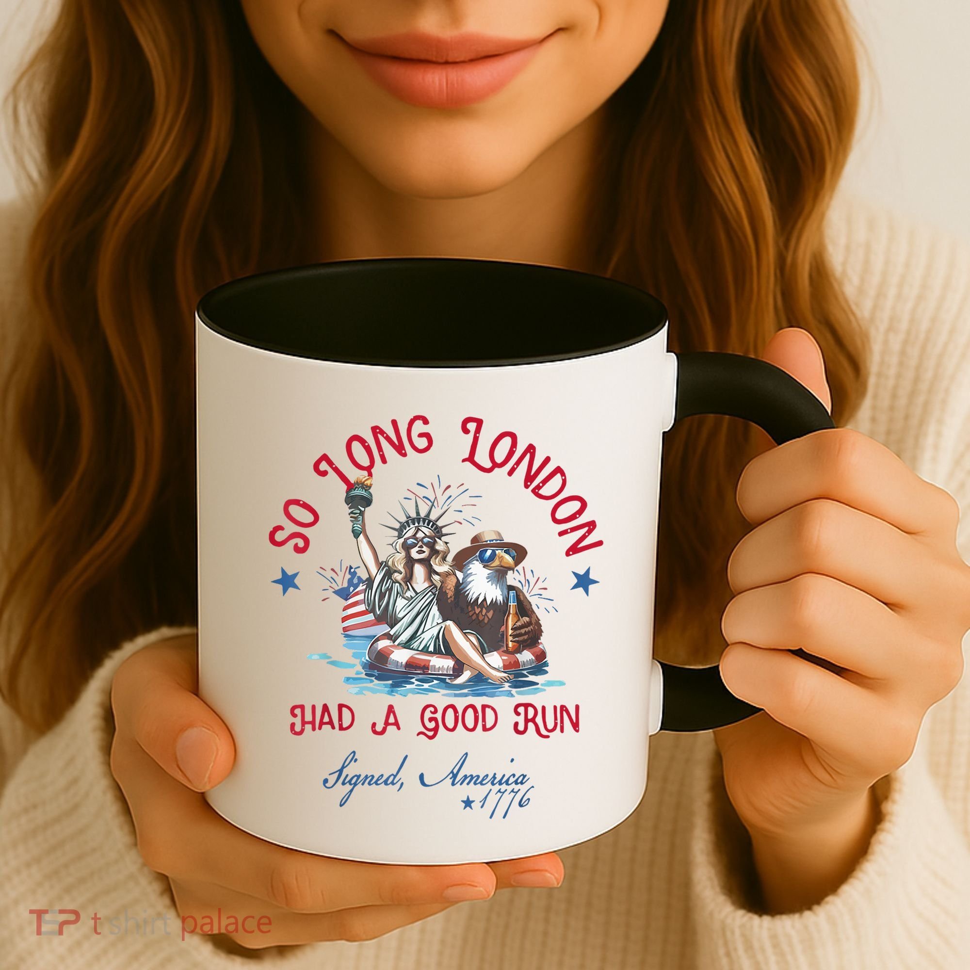 So Long London Had Good Run Funny Independence Day July 4th Coffee Mug