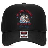 So Long London Had Good Run Funny Independence Day July 4th Hat thumb 0