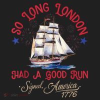 So Long London Had A Good Run Funny 4th Of July Hat thumb 2