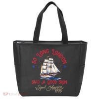 So Long London Had A Good Run Funny 4th Of July Tote Bag thumb 0