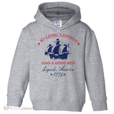 So Long London Had A Good Run Toddler Hoodie