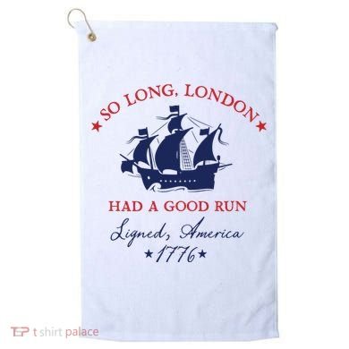 So Long London Had A Good Run Golf Towel