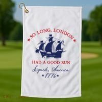 So Long London Had A Good Run Golf Towel thumb 1