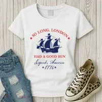 So Long London Had A Good Run Women's T-Shirt thumb 3