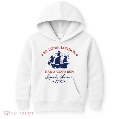 So Long London Had A Good Run Kids Hoodie