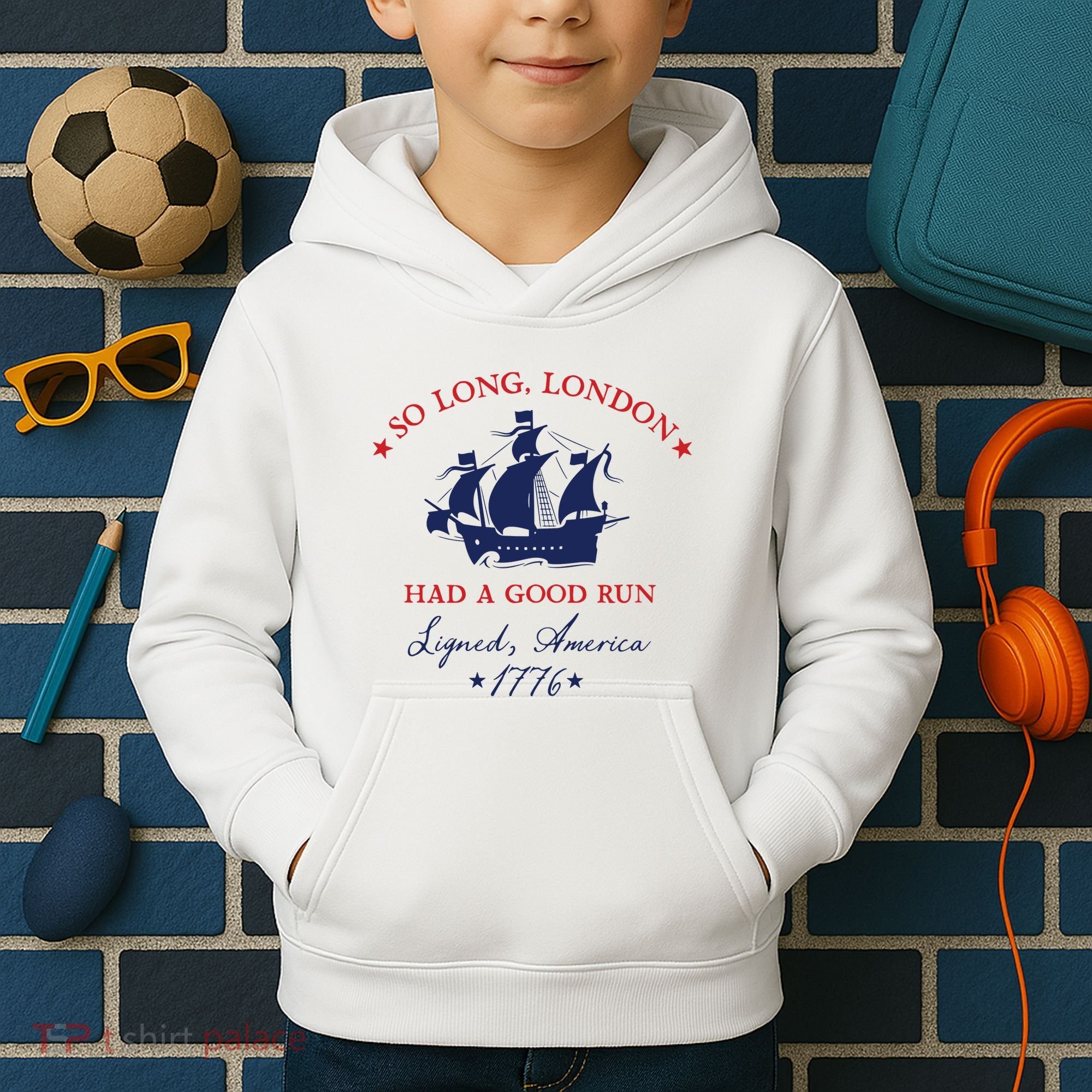 So Long London Had A Good Run Kids Hoodie