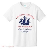 So Long London Had A Good Run Kids T-Shirt thumb 0