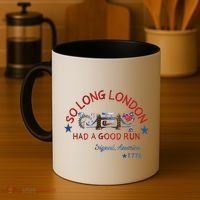 So Long London Had A Good Run Funny 4th Of July Coffee Mug thumb 4