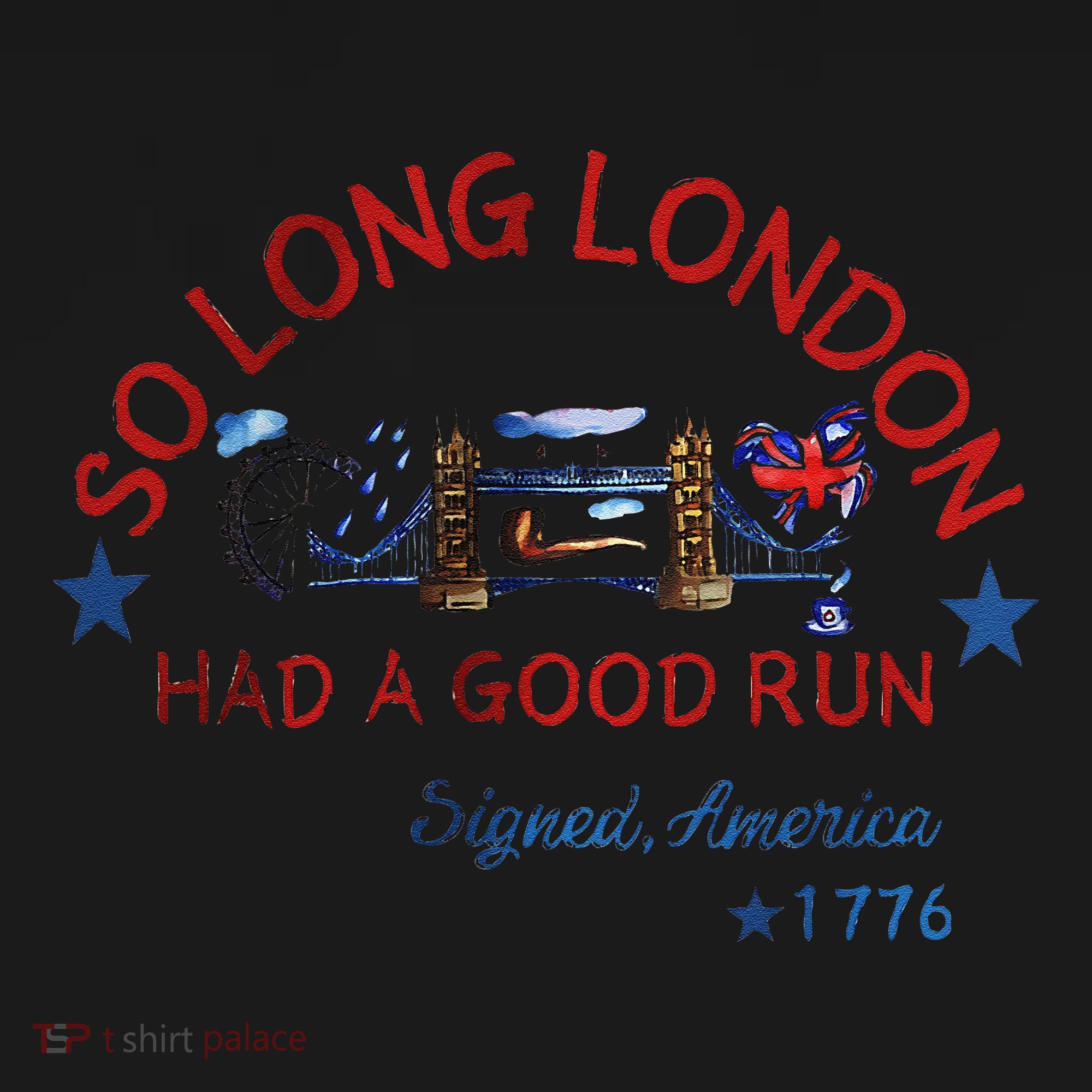 So Long London Had A Good Run Funny 4th Of July Ornament