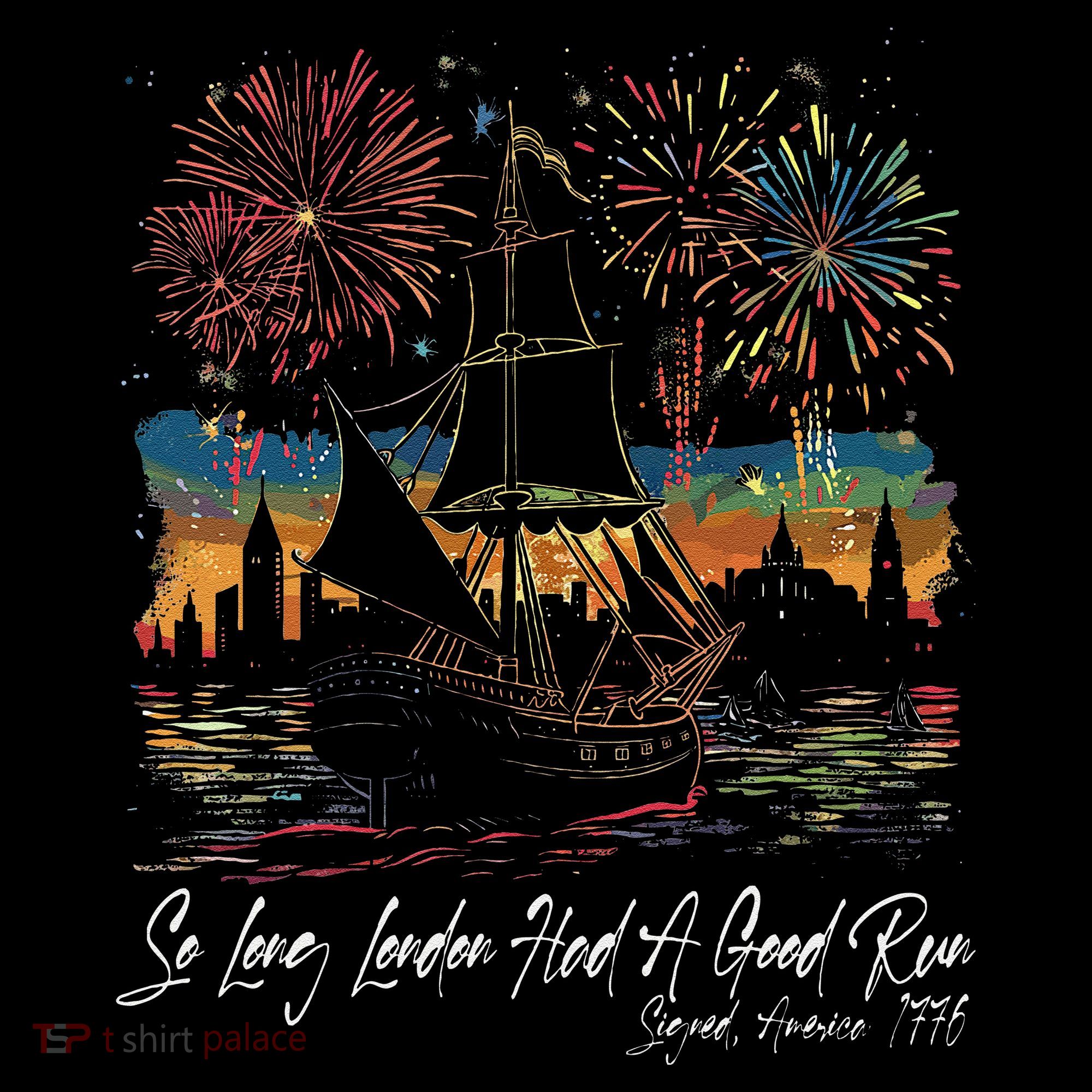 So Long London Had A Good Run 1776 Usa Funny 4th Of July Coffee Mug