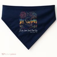 So Long London Had A Good Run 1776 Usa Funny 4th Of July USA-Made Doggie Bandana thumb 0