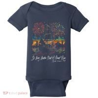 So Long London Had A Good Run 1776 Usa Funny 4th Of July Baby Bodysuit thumb 0