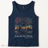 So Long London Had A Good Run 1776 Usa Funny 4th Of July Tank Top thumb 2