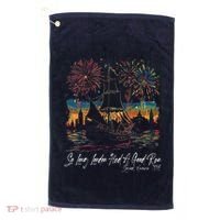 So Long London Had A Good Run 1776 Usa Funny 4th Of July Golf Towel thumb 0
