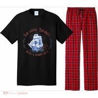 So Long London Had A Good Run Funny 4th Of July Pajama Set thumb 0