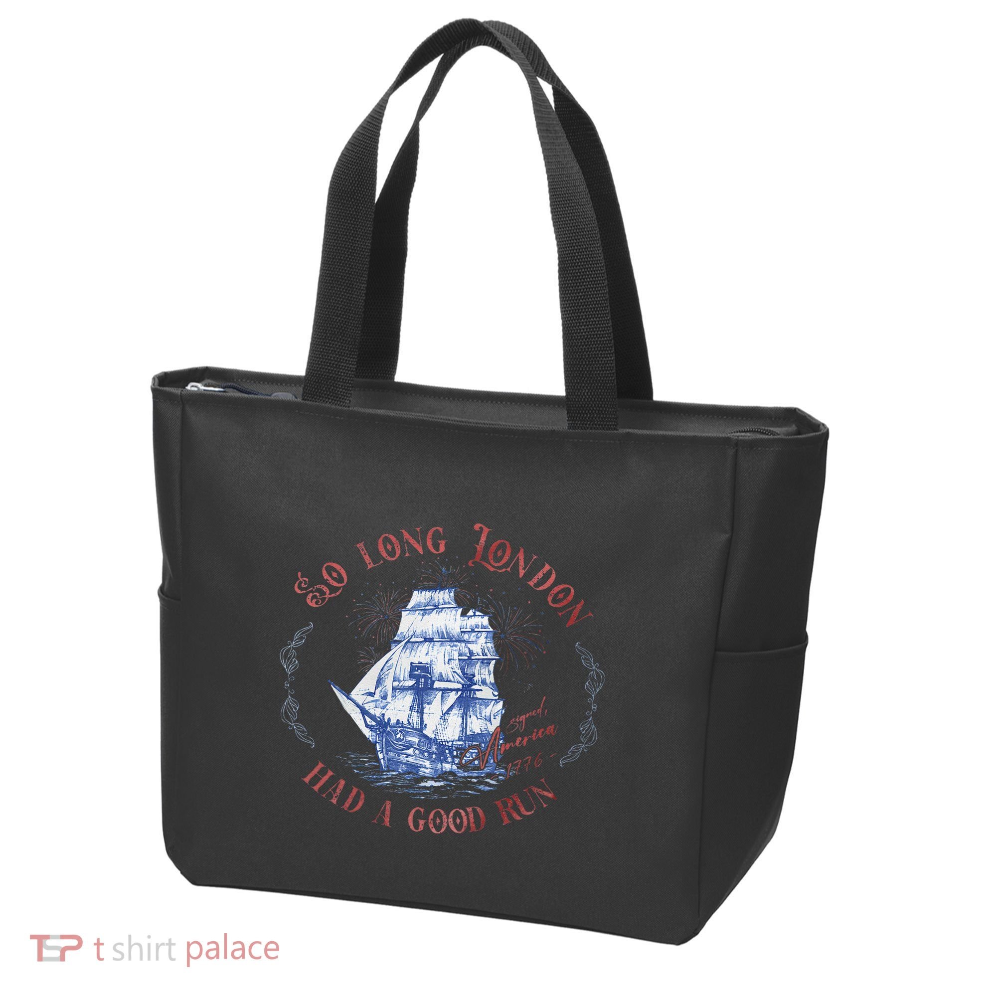 So Long London Had A Good Run Funny 4th Of July Tote Bag