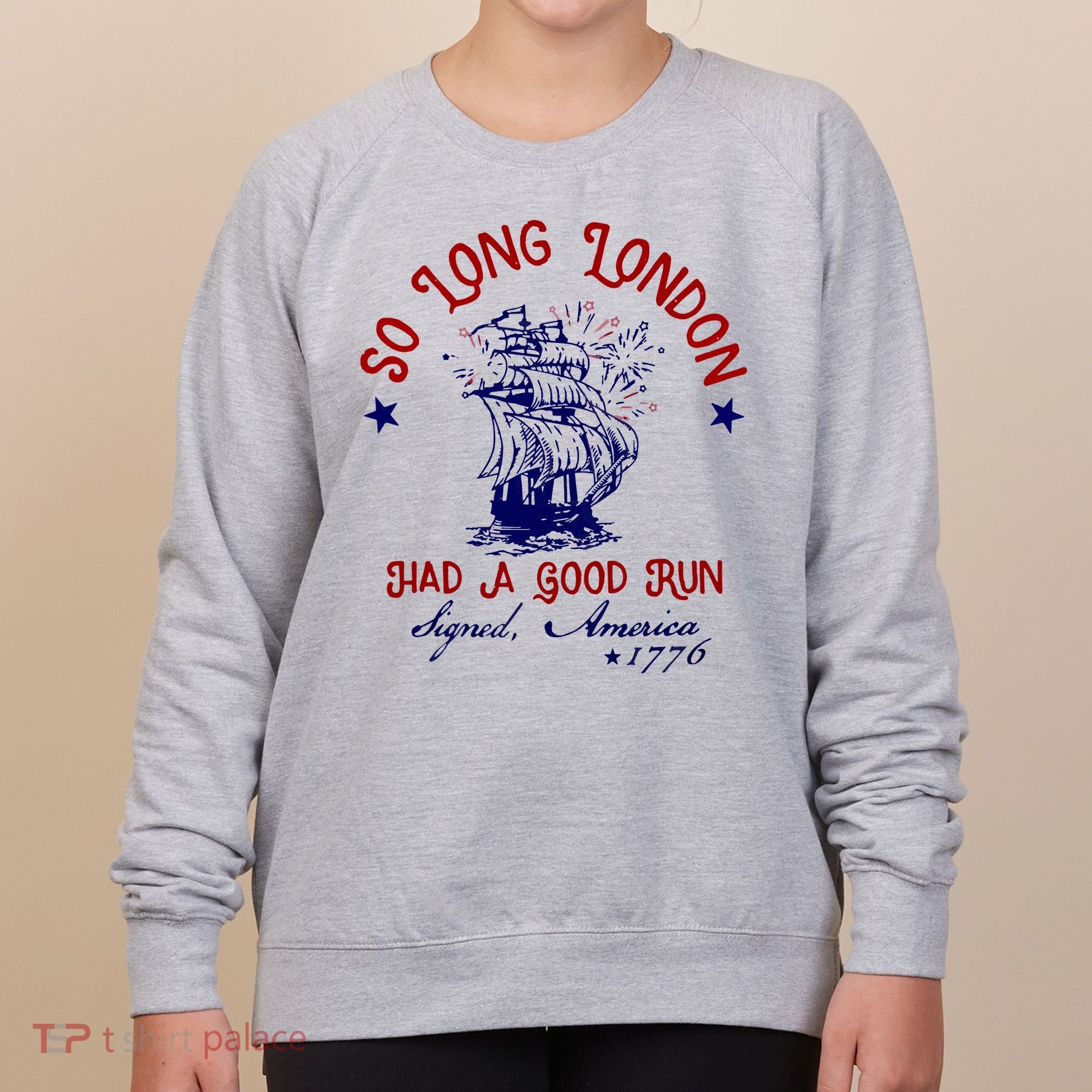 So Long London 4th Of July Women's Sweatshirt