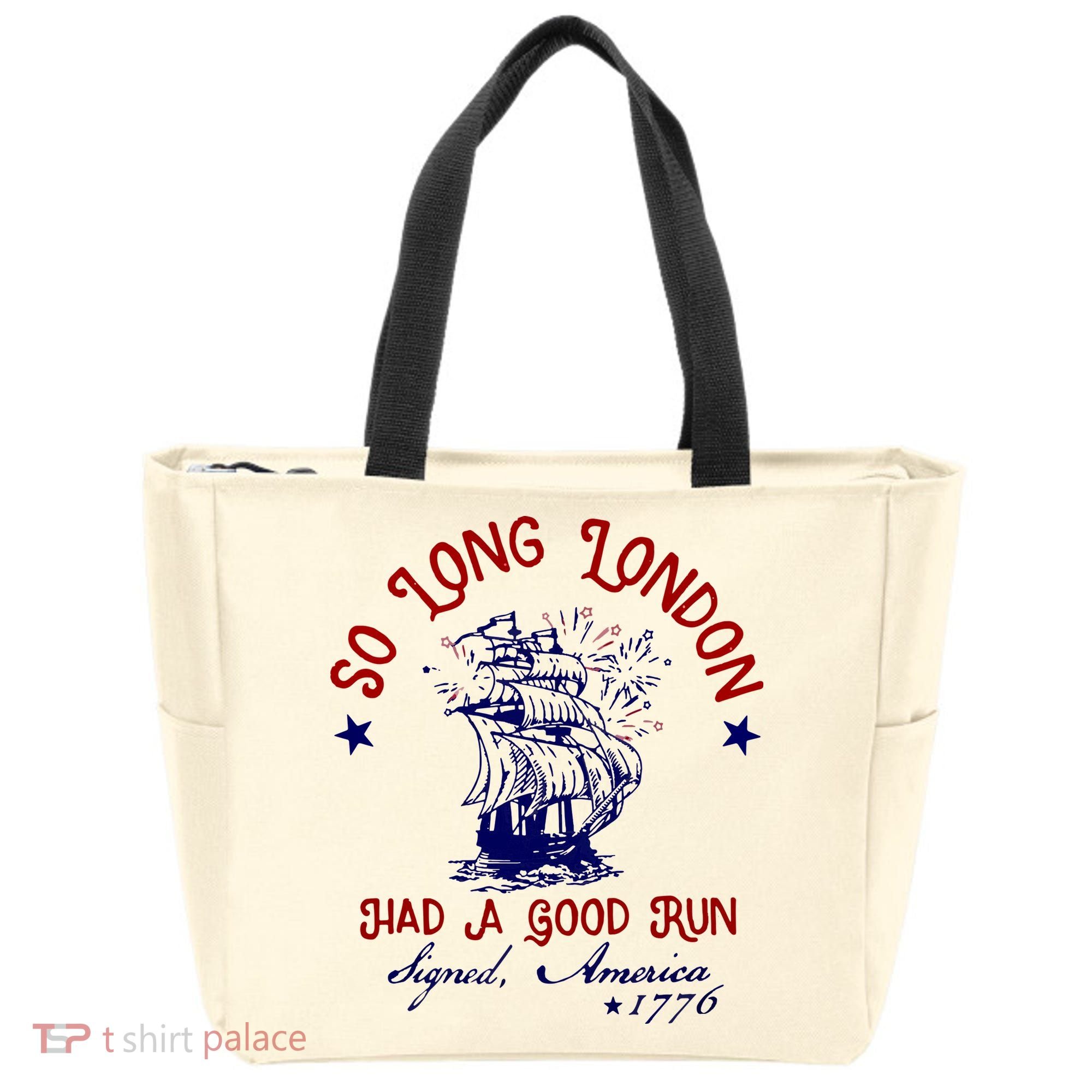 So Long London 4th Of July Tote Bag