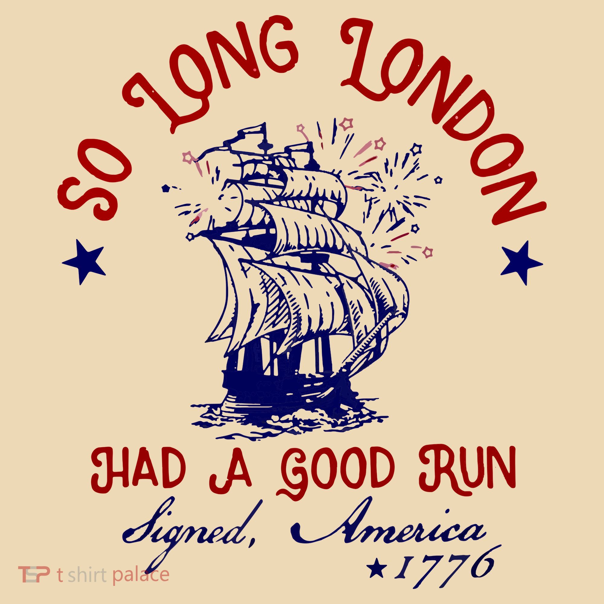 So Long London 4th Of July Tote Bag