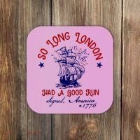 So Long London 4th Of July Coaster thumb 0