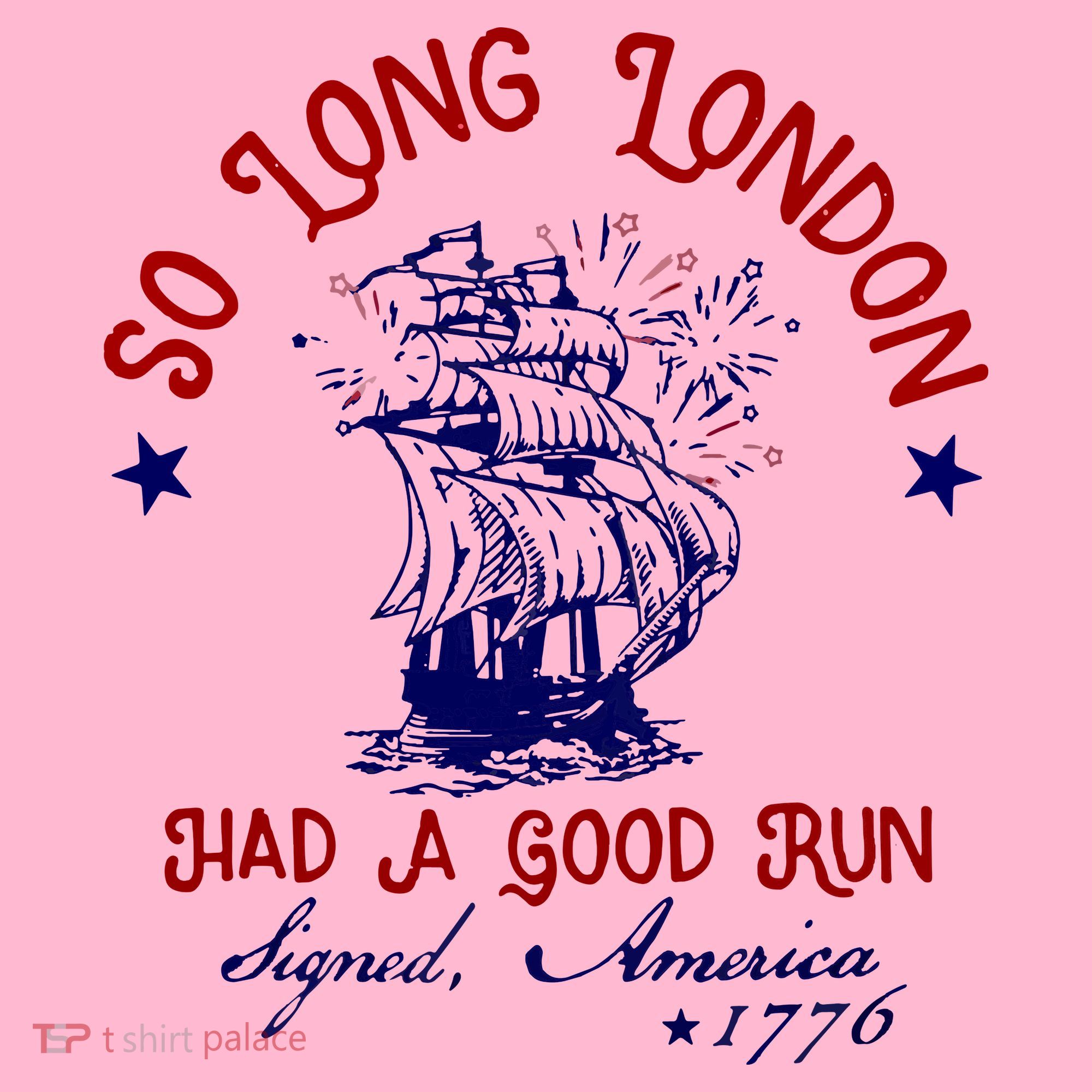 So Long London 4th Of July Coaster