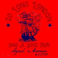 So Long London 4th Of July Santa Hat thumb 1