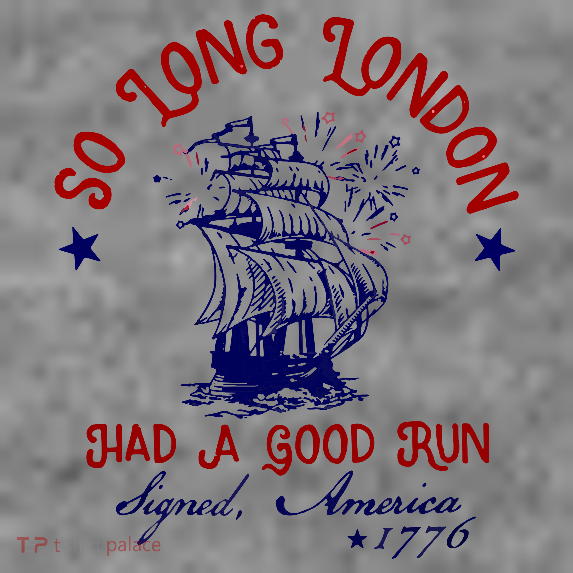 So Long London 4th Of July Toddler Hoodie