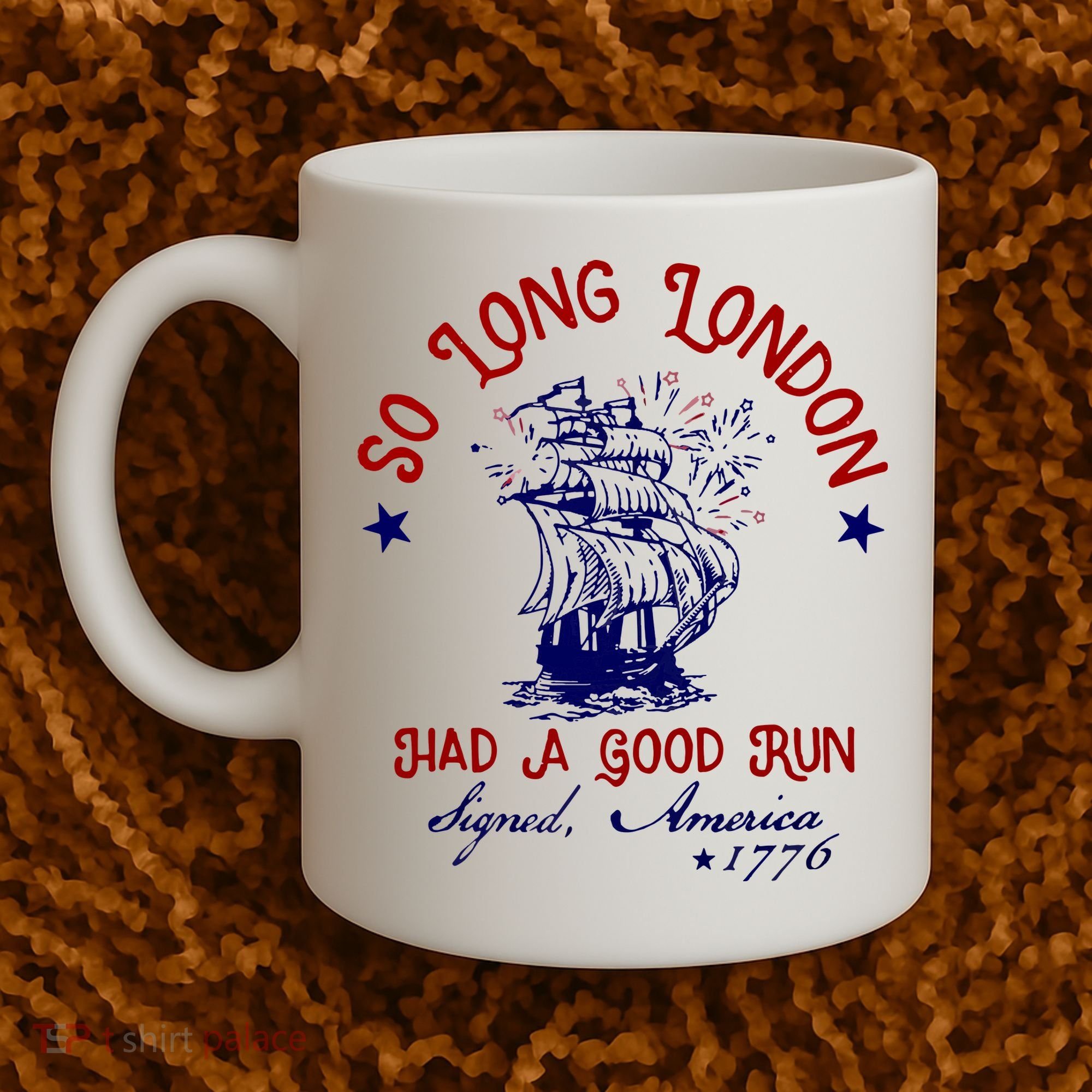So Long London 4th Of July Coffee Mug