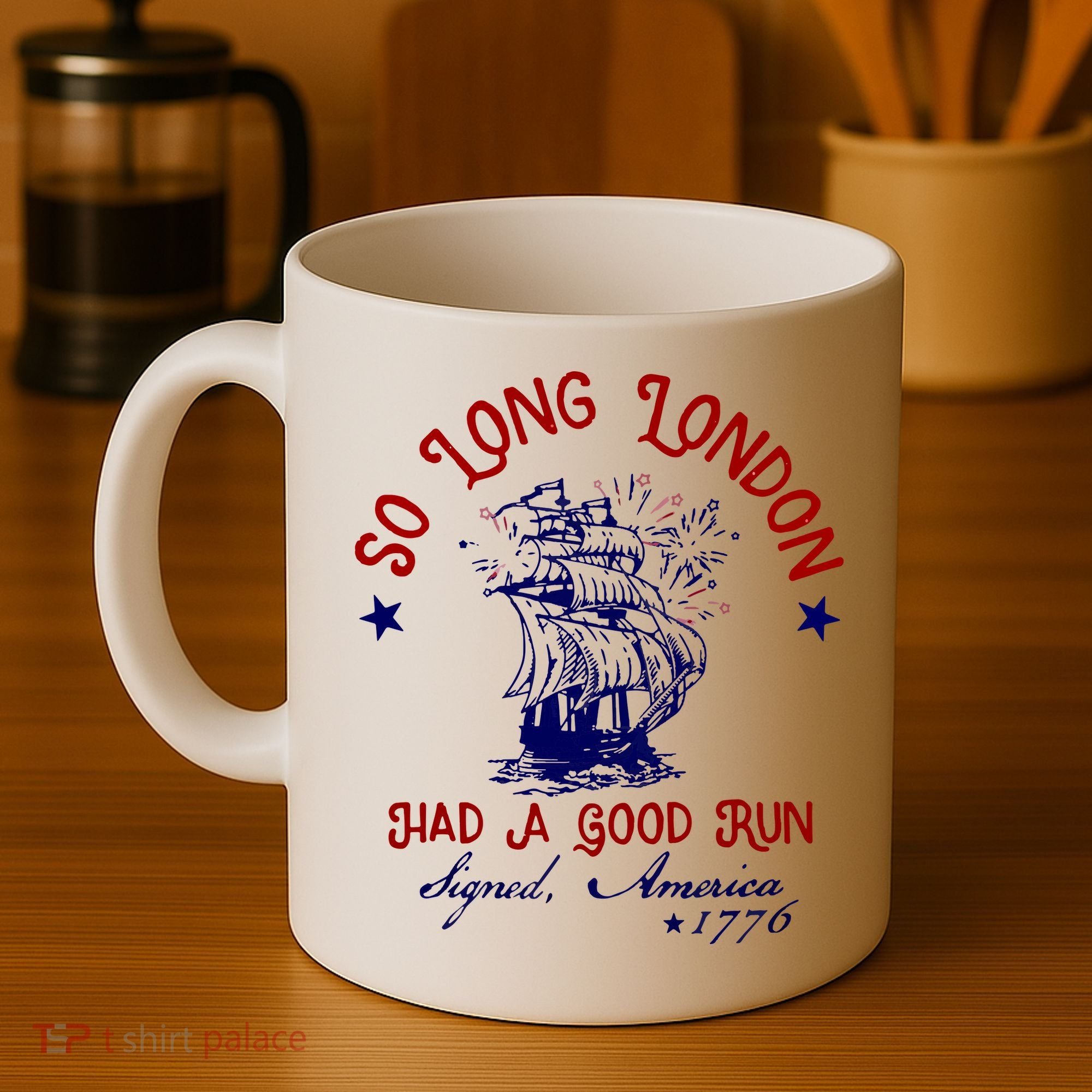 So Long London 4th Of July Coffee Mug