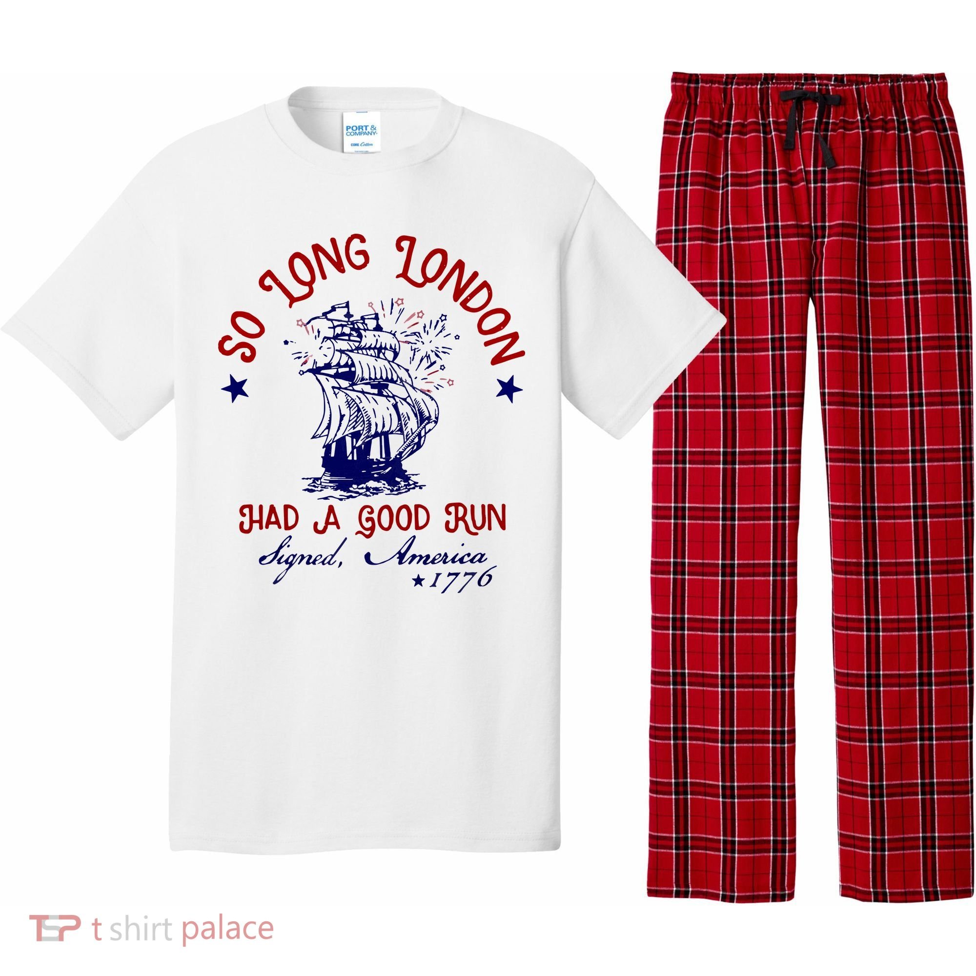 So Long London 4th Of July Pajama Set