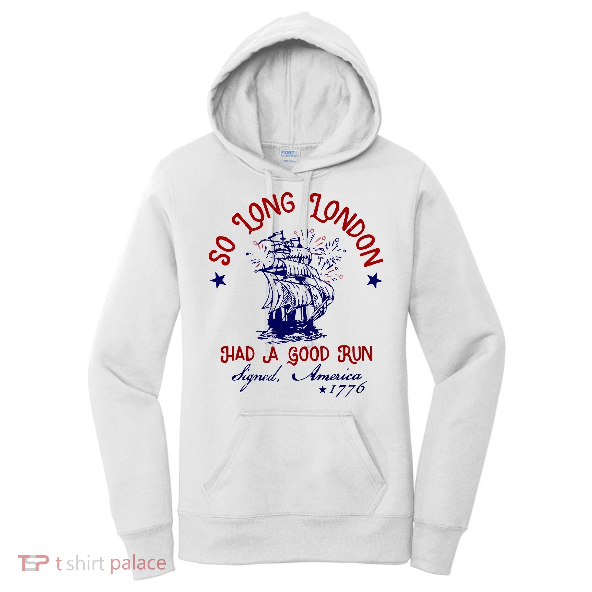 So Long London 4th Of July Women's Hoodie