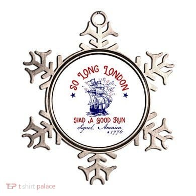 So Long London 4th Of July Ornament