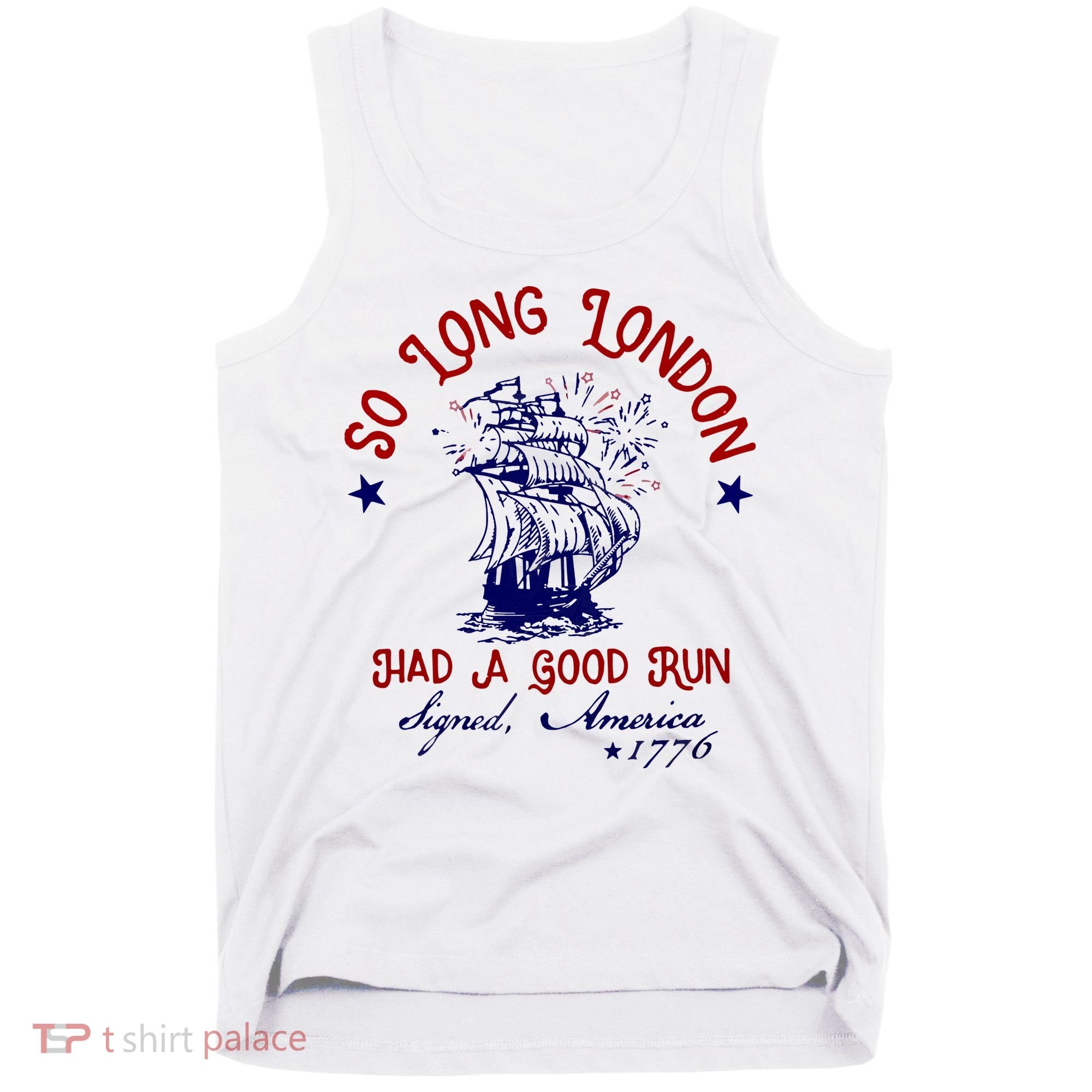 So Long London 4th Of July Tank Top