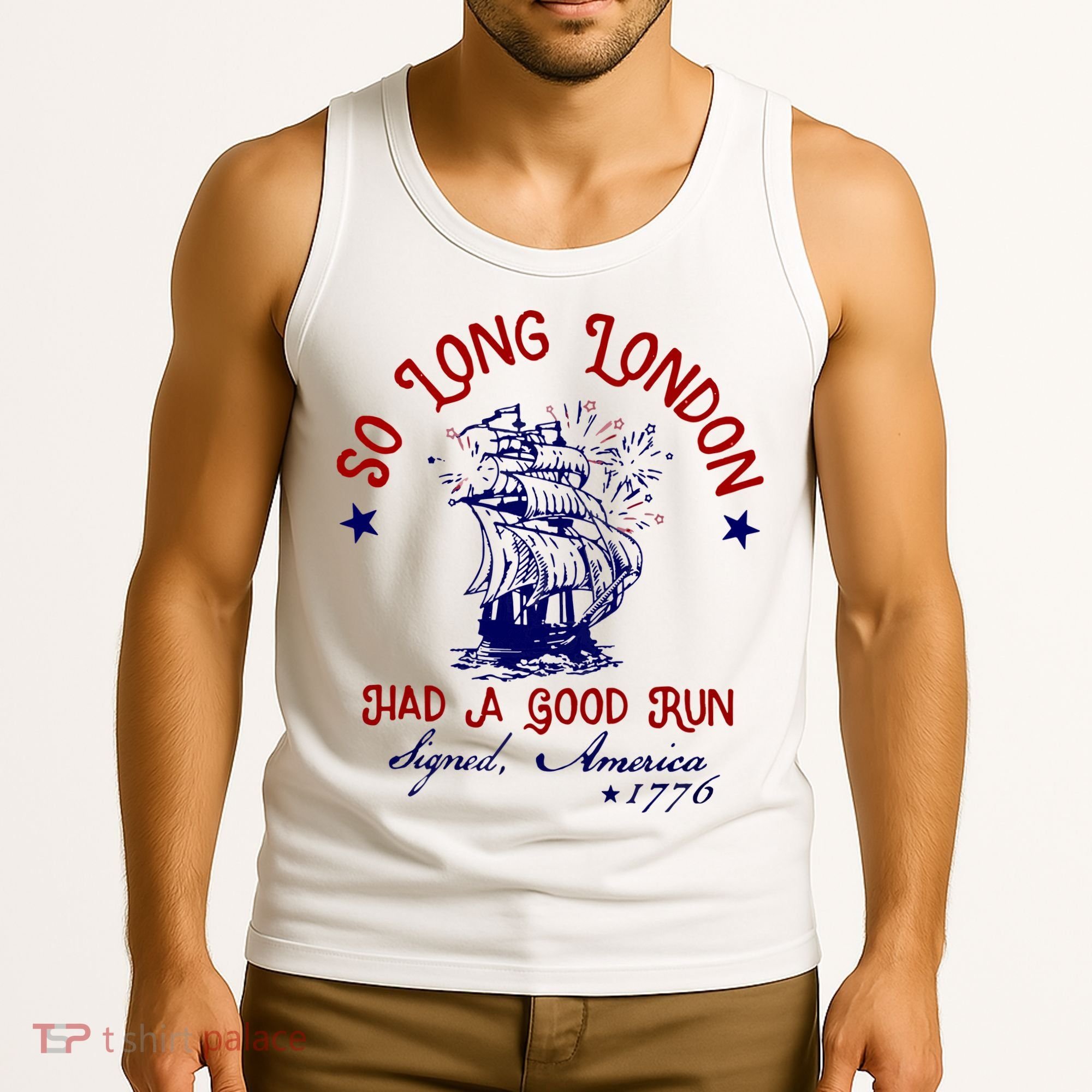 So Long London 4th Of July Tank Top