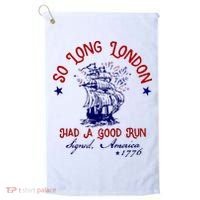 So Long London 4th Of July Golf Towel thumb 0