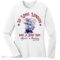 So Long London 4th Of July Women's Long Sleeve Shirt thumb 0