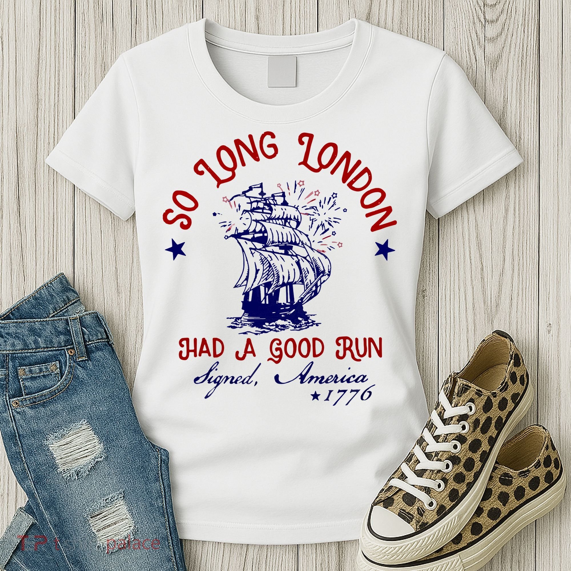 So Long London 4th Of July Women's T-Shirt