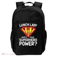 Superhero Lunch Lady Back to School Novelty Backpack thumb 0
