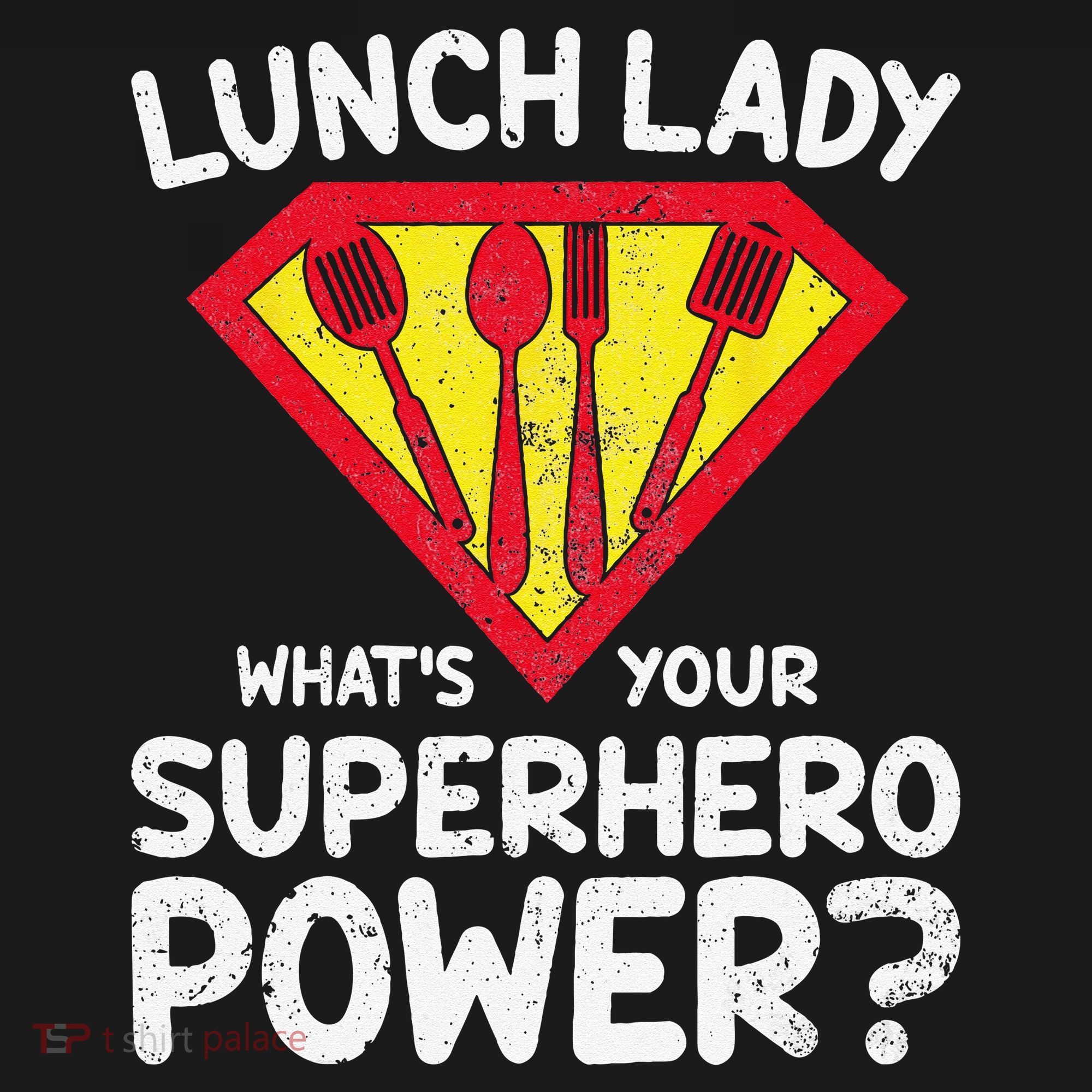 Superhero Lunch Lady Back to School Novelty Kids Sweatshirt