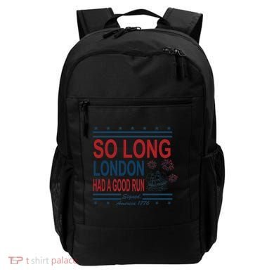 So Long London Had A Good Run Taylor Lover Backpack