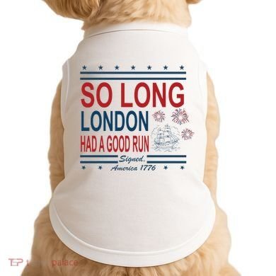 So Long London Had A Good Run Taylor Lover Doggie Tank