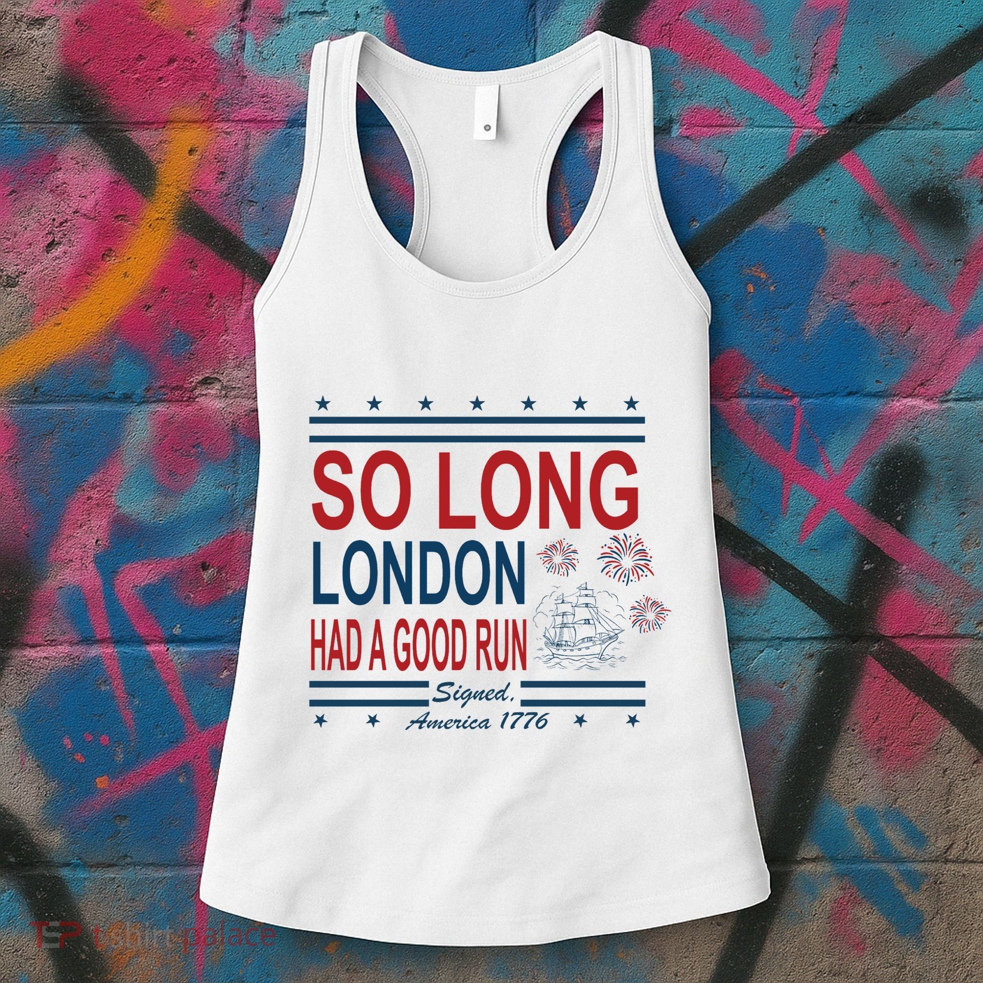 So Long London Had A Good Run Taylor Lover Women's Tank Top