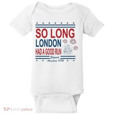 So Long London Had A Good Run Taylor Lover Baby Bodysuit