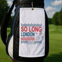 So Long London Had A Good Run Taylor Lover Golf Towel thumb 2